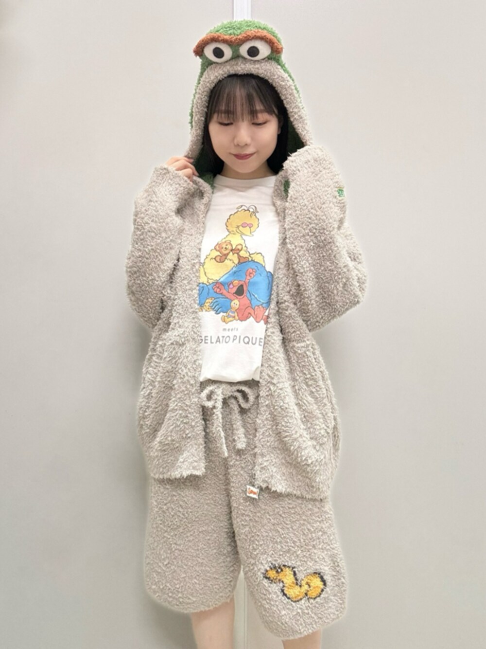 gelato pique ジェラピケジェラートモーモンパーカ＆ハーフパンツ