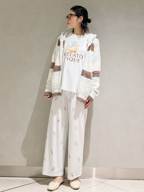 アイスワンポイントロンT（ルームウェア/パジャマ）｜gelato pique