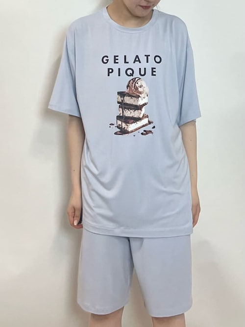 セール】【HOMME】【接触冷感】COOLレーヨンデザートロゴTシャツ