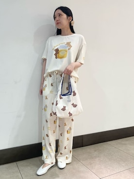 「アイテム（ヘアピン）」を使った、gelato piqueさん（レディース・158cm）の夏コーディネート