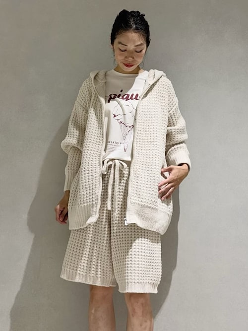 UNISEX】ワッフルハーフパンツ（ルームウェア/パジャマ）｜gelato