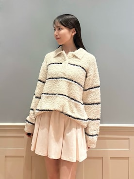 「アイテム（ルームウェア/パジャマ）」を使った、gelato piqueさん（レディース・161cm）の秋コーディネート