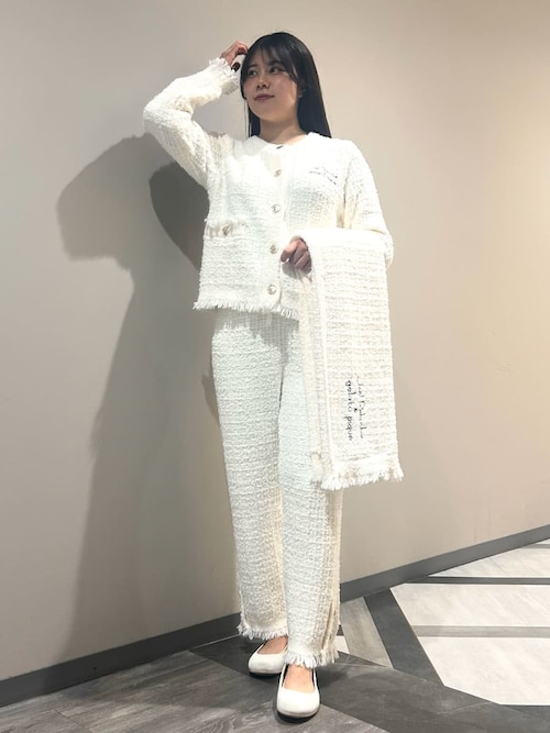 セール】【JOEL ROBUCHON】ツイードモコブランケット（ブランケット