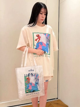 「アイテム（インテリア）」を使った、gelato piqueさん（レディース・151cm）の夏コーディネート
