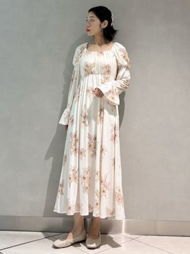 「アイテム（ルームウェア/パジャマ）」を使った、gelato piqueさん（レディース・168cm）の秋コーディネート