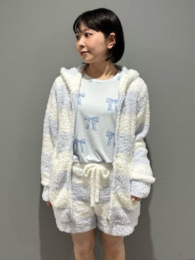 「アイテム（ルームウェア）」を使った、gelato piqueさん（レディース・153cm）の秋コーディネート