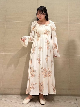 「アイテム（ルームウェア、オレンジ系）」を使った、gelato piqueさん（レディース・158cm）の秋コーディネート