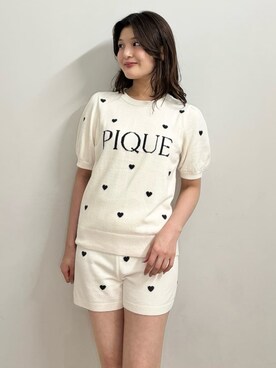 「ハート」｜gelato piqueさん（レディース・164cm）の夏コーディネート
