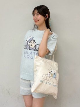 「アイテム（ルームウェア/パジャマ）」を使った、gelato piqueさん（レディース・165cm）の夏コーディネート