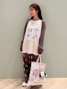 「アイテム（キーケース/キーアクセサリー）」を使った、gelato piqueさん（レディース・156cm）の秋コーディネート