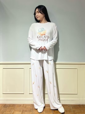 gelato pique（ジェラートピケ）の「【セットアップ】'スフレ'アラン