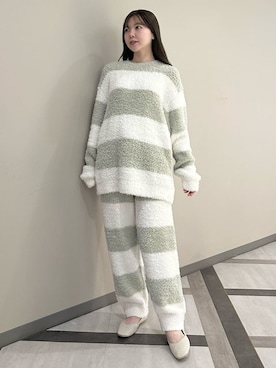 「アイテム（ルームウェア）」を使った、gelato piqueさん（レディース・158cm）の秋コーディネート