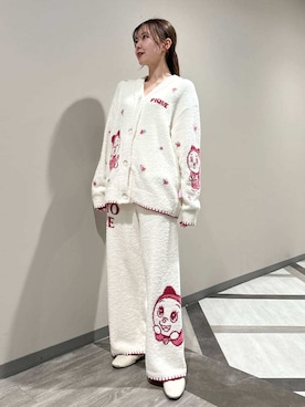 「アイテム（ルームウェア/パジャマ）」を使った、gelato piqueさん（レディース・158cm）の冬コーディネート