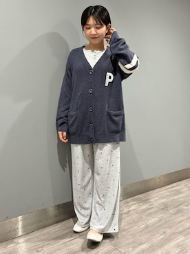「アイテム（ルームウェア）」を使った、gelato piqueさん（レディース・153cm）の夏コーディネート