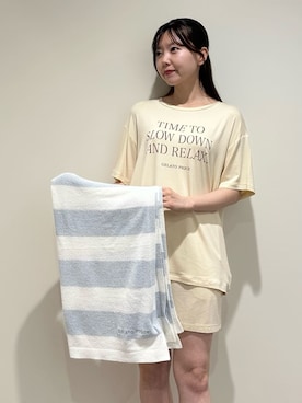 「アイテム（インテリア）」を使った、gelato piqueさん（レディース・158cm）の夏コーディネート