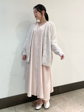 「アイテム（ルームウェア/パジャマ）」を使った、gelato piqueさん（レディース・158cm）の秋コーディネート