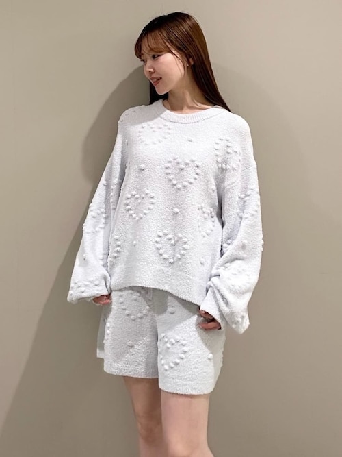 セール】ハート柄ショートパンツ（ルームウェア/パジャマ）｜gelato