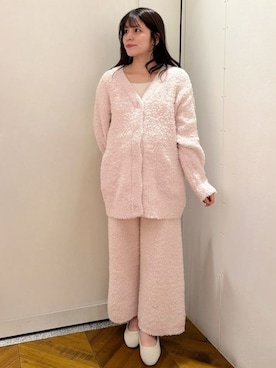 「アイテム（ルームウェア）」を使った、gelato piqueさん（レディース・151cm）の秋コーディネート