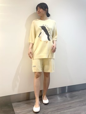 「アイテム（ルームウェア/パジャマ）」を使った、gelato piqueさん（レディース・165cm）の夏コーディネート