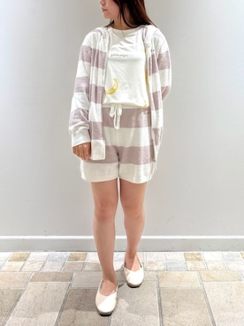 「アイテム（ルームウェア）」を使った、gelato piqueさん（レディース・149cm）の秋コーディネート
