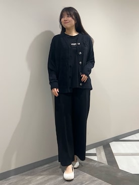 「アイテム（ルームウェア）」を使った、gelato piqueさん（レディース・165cm）の春コーディネート