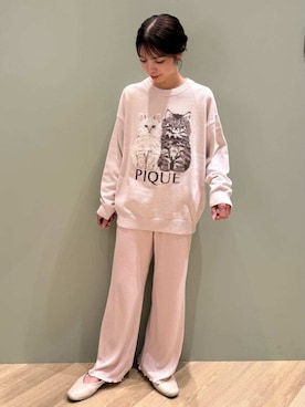 「らくちん」｜gelato piqueさん（レディース・156cm）の秋コーディネート