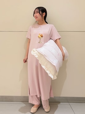 「アイテム（寝具）」を使った、gelato piqueさん（レディース・158cm）の春コーディネート