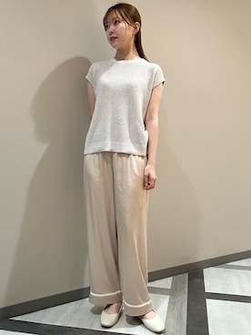 「アイテム（ルームウェア）」を使った、gelato piqueさん（レディース・158cm）の夏コーディネート
