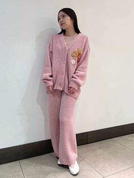 「アイテム（ルームウェア）」を使った、gelato piqueさん（レディース・158cm）の秋コーディネート