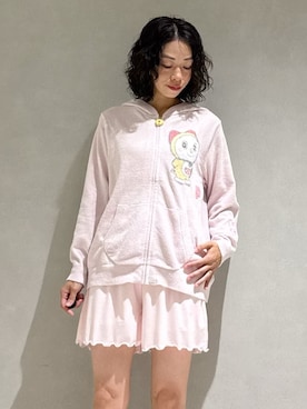 「アイテム（ルームウェア）」を使った、gelato piqueさん（レディース・168cm）の夏コーディネート