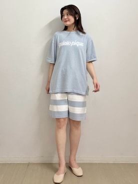「アイテム（ルームウェア/パジャマ）」を使った、gelato piqueさん（レディース・164cm）の夏コーディネート