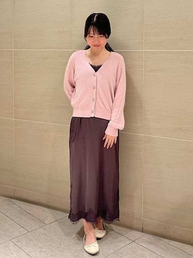 「アイテム（その他ルームウェア、グレー系）」を使った、gelato piqueさん（レディース・156cm）の夏コーディネート
