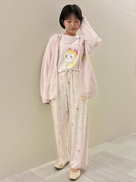 「アイテム（ルームウェア）」を使った、gelato piqueさん（レディース・153cm）の夏コーディネート