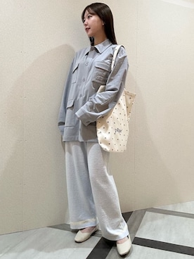 「アイテム（ルームウェア）」を使った、gelato piqueさん（レディース・158cm）の夏コーディネート