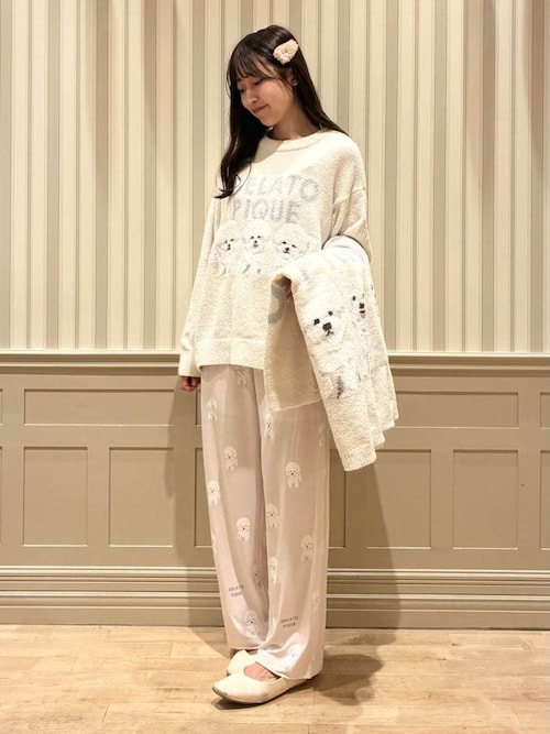 モチーフジャガードブランケット（ブランケット）｜gelato pique