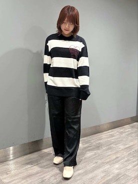 「アイテム（ルームウェア）」を使った、gelato piqueさん（レディース・155cm）の秋コーディネート