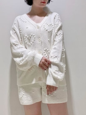 「アイテム（ルームウェア）」を使った、gelato piqueさん（レディース・155cm）の秋コーディネート