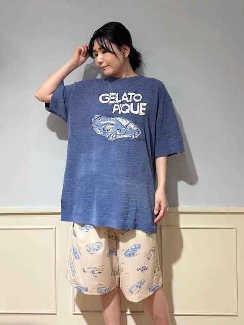 HOMME】【接触冷感】スタービークル柄ハーフパンツ（ルームウェア