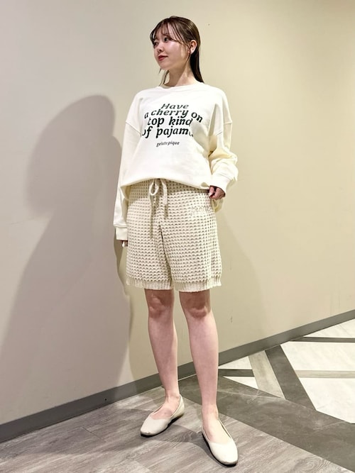 セール】【UNISEX】ワッフルハーフパンツ（ルームウェア/パジャマ