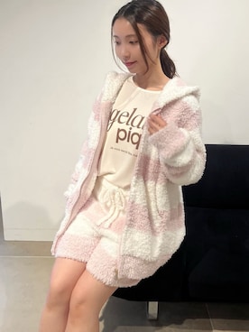 「アイテム（ルームウェア）」を使った、gelato piqueさん（レディース・150cm）の秋コーディネート