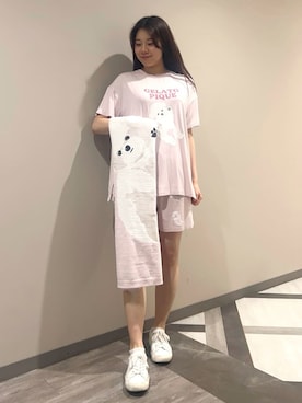 「アイテム（インテリア）」を使った、gelato piqueさん（レディース・165cm）の春コーディネート