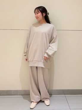 「アイテム（その他ルームウェア）」を使った、gelato piqueさん（レディース・158cm）の夏コーディネート