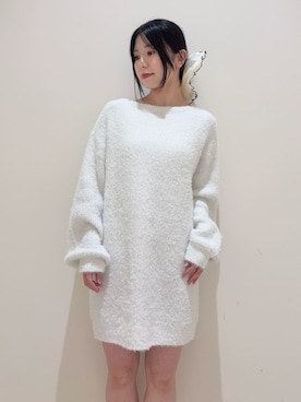 「アイテム（ルームウェア/パジャマ、ホワイト系）」を使った、gelato piqueさん（レディース・155cm）の秋コーディネート