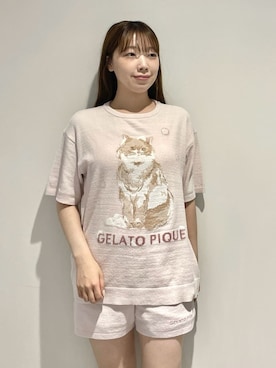 「アイテム（ルームウェア/パジャマ）」を使った、gelato piqueさん（レディース・164cm）の夏コーディネート