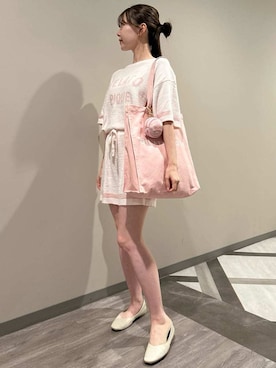 「アイテム（ポーチ）」を使った、gelato piqueさん（レディース・158cm）の夏コーディネート