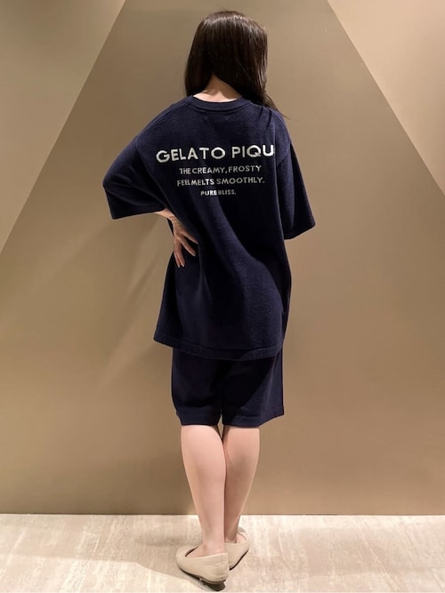 gelato piqué ルームウェア セット　オンライン限定【新品未使用】 セール】【ONLINE限定】【HOMME】エアリーモコドッグジャガード