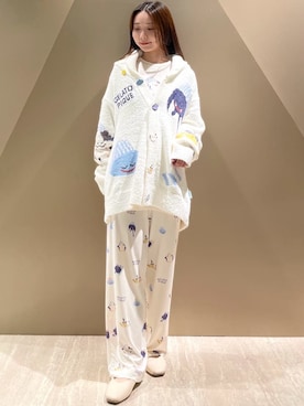 「アイテム（ルームウェア）」を使った、gelato piqueさん（レディース・150cm）の秋コーディネート