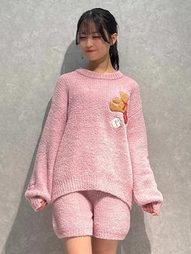 「アイテム（ルームウェア/パジャマ）」を使った、gelato piqueさん（レディース・160cm）の秋コーディネート