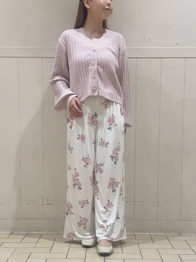 「アイテム（ルームウェア）」を使った、gelato piqueさん（レディース・146cm）の夏コーディネート