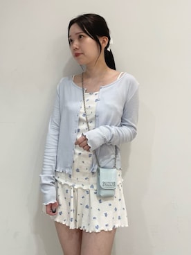 「アイテム（ポーチ）」を使った、gelato piqueさん（レディース・158cm）の夏コーディネート